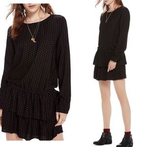 Scotch & Soda Maison Scotch Fantastique Star Ruffle Dress